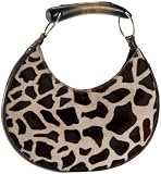 Jalda Pony Crescent Evening Bag