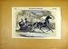 1853 Emperor Russia Droshky Sledge St Petersburg Print