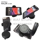MOTOROLA RAZR™ IS12M対応 コンパクトマルチアングル カーマウントホルダー 【Universal Mobail Phone Windshield Mount Holder】車内ナビ スタンド