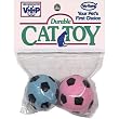 Kitty Sponge Soccer Balls Cat Toy - 2 pack