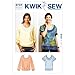 Kwik Sew K3737 Tops Sewing Pattern, Size XS-S-M-L-XL