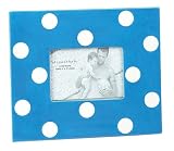 Elegant Baby Dot Ceramic Frame- Blue