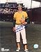 Rollie Fingers Autographed/Hand Signed Oakland A's 8x10 Photo with 81 Cy Young MVP inscription