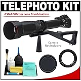 Vivitar 650-1300mm f/8-16 SERIES 1 Telephoto Zoom Lens with 2x Teleconverte ....
