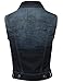 FPT Womens Cropped Denim Vest (S-3XL)