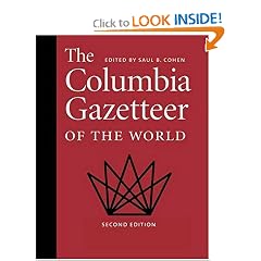 The Columbia Gazetteer of the World 3 VOLUME SET