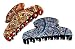 France Luxe Large Luxury Swarovski Pave Jaw