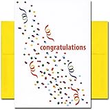 Congratulations Cards: Confetti - box of 10 cards & envelopes