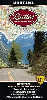 Montana Motorcycle Map