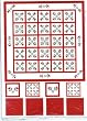 1:48 Miniature Red Applique Quilt by Lindee's Little Linens