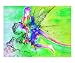 Das Wesen der Frau - e 0153 Seasons Giclee Poster Print by andreas kovar, 10x8