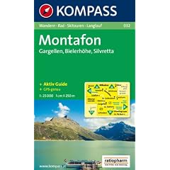 Alpenpark Montafon: 1:25.000. Gargellen, Bielerh�he, Silvretta. Wandern / Rad / Skitouren / Langlauf. GPS-genau