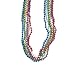 12 beaded mardi gras necklaces