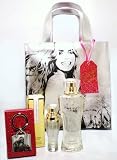 Heavenly By Victoria's Secret Eau De Parfum/ Heavenly Body Mist and VS Supermodel Tote Bag and Keychain - 4 Pcs Gift SET
