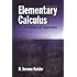 Elementary Calculus: An Infinitesimal Approach (Dover Books on Mathematics)