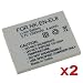 eForCity 2X EN-EL8 ENEL8 Battery Compatible with Nikon Coolpix S6 S7/c S8 S9
