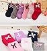 CHUNG Toddler Girls Princess Cotton Crew Socks Pack of 6 Bowknot Lace Ruffles