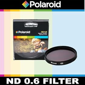 Polaroid Optics ND 0.6 Neutral Density Filter For The Pentax X-5, K-01, K-30, K-X, K-7, K-5, K-5 II, K-R, 645D, K20D, K200D, K2000, K10D, K2000, K1000, K100D Super, K110D, *ist D, *ist DL, *ist DS, *ist DS2 Digital SLR Cameras Which Has Any Of These (16-45mm, 50-135mm) Pentax Lenses