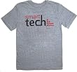 40 year old Virgin Smart Tech Logo Gray T-Shirt