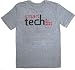 40 year old Virgin Smart Tech Logo Gray T-Shirt