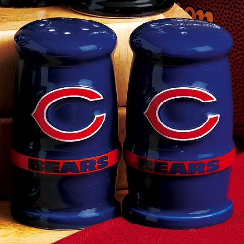 Chicago Bears Ceramic Salt and Pepper Shakers