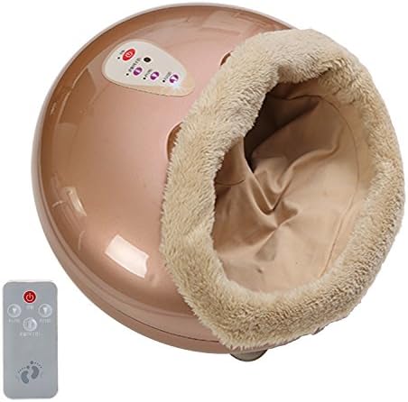 Happy Foot Massager Air Pressure Homedics Warm Heater Acupressure Massage Pneumatic Massage (Gold)