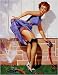 A Near Miss or Surprising Turn a Hose to Blame Artist Gil Elvgren Vintage Classic Pin...