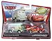 Disney / Pixar CARS 2 Movie 155 Die Cast Car 2Pack Race Team Fillmore Lightning McQueen with Travel Wheels