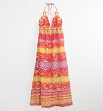 O'neill Womens Red Sea Maxi Dress
