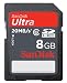 SanDisk ULTRA SDHC 8GB Class 4   Flash Memory Card