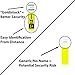 Goldistock Event Wristbands Over 21 Neon Yellow 500 Ct. | ¾” Arm Bands | Wrist Bands for Easy Drinking Age ID