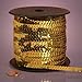 Gold Metallic Sequins, 6mm X 80Yd