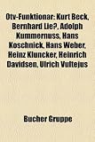 Produkt-Bild: Otv-Funktionar: Kurt Beck, Bernhard Liess, Adolph Kummernuss, Hans Koschnick, Hans Weber, Heinz Kluncker, Heinrich Davidsen, Ulrich Vu