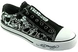 Ed Hardy Special Women\'s Rhinestone Black Sneakers