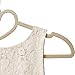 Home-it 30 Pack Clothes Hangers IVORY Velvet Hangers LOVE SHAPED Clothes Hanger Ultra Thin No Slip