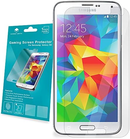 Gadget Smith Gaming Screen Protector for Samsung Galaxy S5 - Retail Packaging