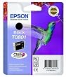 Epson Original T0801  Claria Black Ink Cartridge