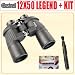 Bushnell 12x50 Legend Rainguard Binoculars 191250 Plus Accessory Package