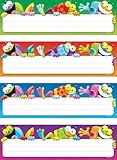 Trend Enterprises Frog-Tastic Desk Topper Nameplate Variety Pack, 2-7/8 X 9-1/2 in, Pack of 32