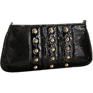 Whiting & Davis Studded Shoulder Bag