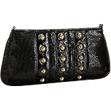 Whiting & Davis Studded Shoulder Bag