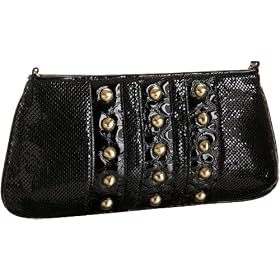 Whiting & Davis Studded Shoulder Bag
