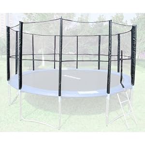 Filet de sécurité de rechange pour trampoline de jardin 1,85m - 4,60m - dimensions différentes - SN-466 - Taille 1,85 m