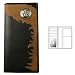 Skull and Flame Tooled Leather Wallet -Checkbook cover