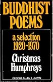 Buddhist poems : a selection, 1920-1970