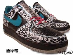 Eight & Nine Designs x Mateo "1-of-1" AUTHENTIC Exclusive Custom Nike Air Force One Sneaker 8&9 YOUR SIZE ANY COLOR