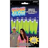 Green Lightstick Necklaces (12 count)