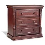 Stork Craft Monterey Three Drawer Chest In Cherry