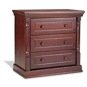 Stork Craft Monterey Three Drawer Chest In Cherry