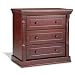 Stork Craft Monterey Three Drawer Chest In Cherry